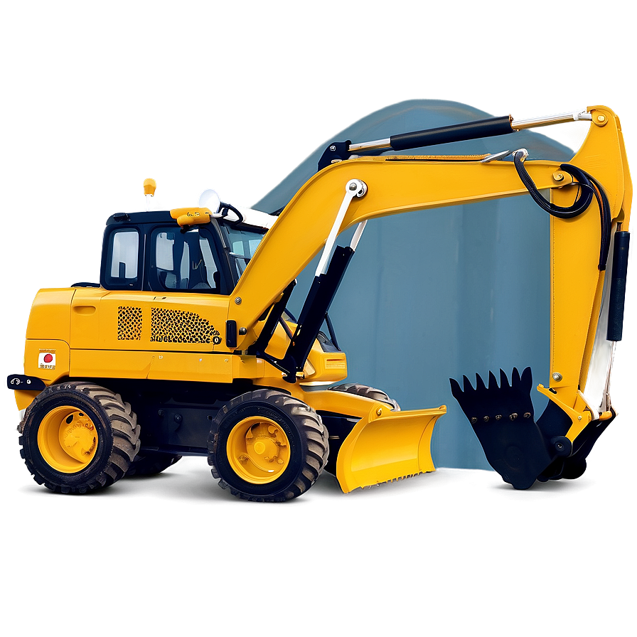 Construction Site Backhoe Png 06272024