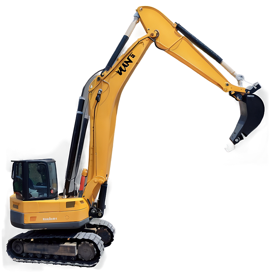 Construction Site Backhoe Png Wno28