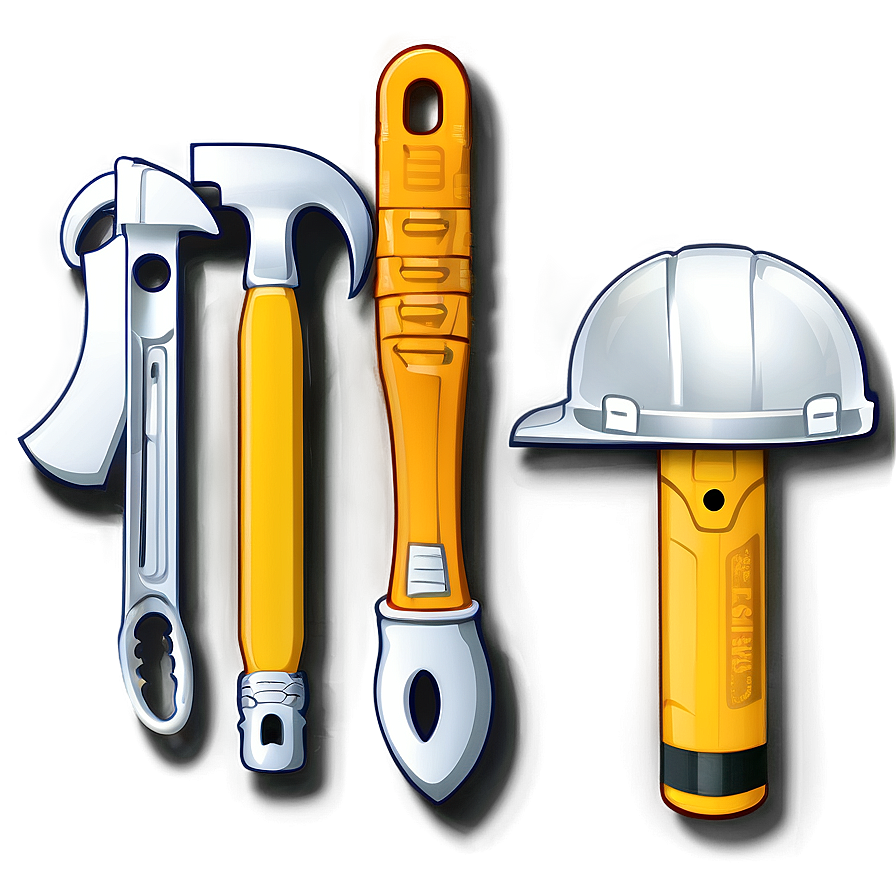 Construction Tools Outline Png Uoj50