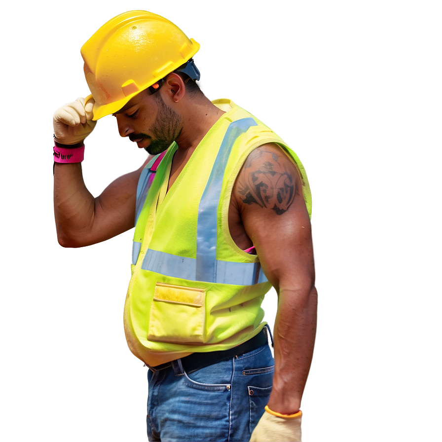 Construction Worker Break Png 05242024