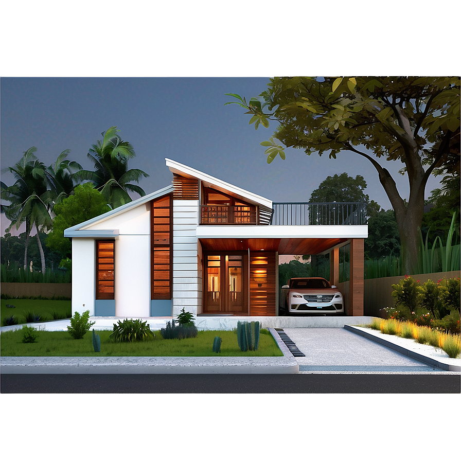 Contemporary Cottage Design Png 06202024