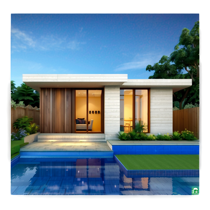 Contemporary Cottage Design Png 06202024