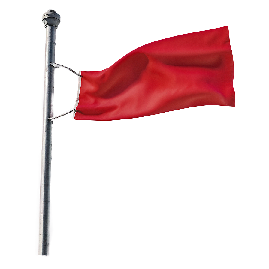 Contemporary Red Flag Style Png Buu