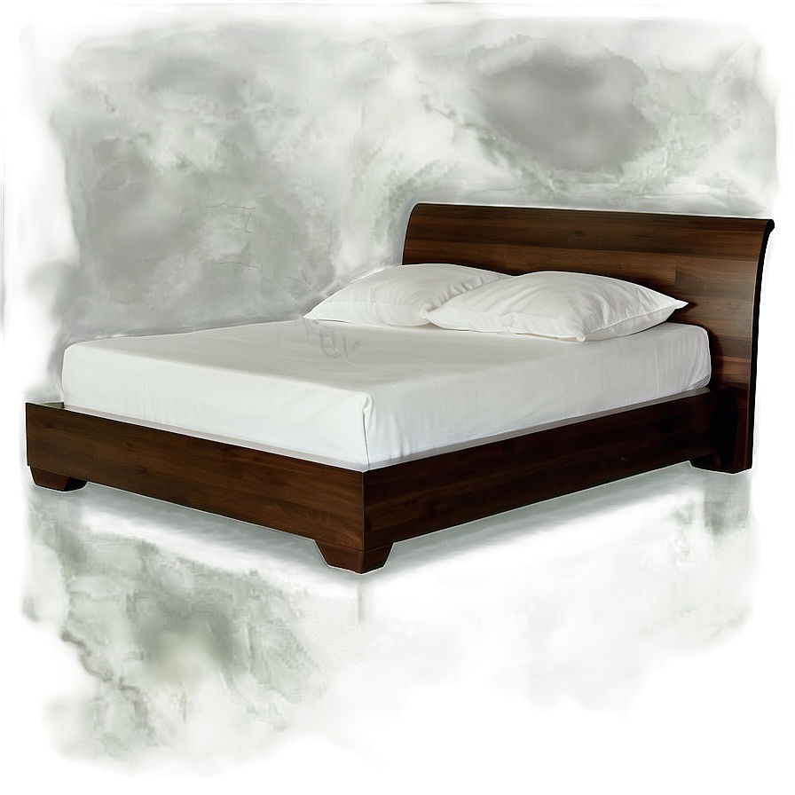 Contemporary White Bed Png 90