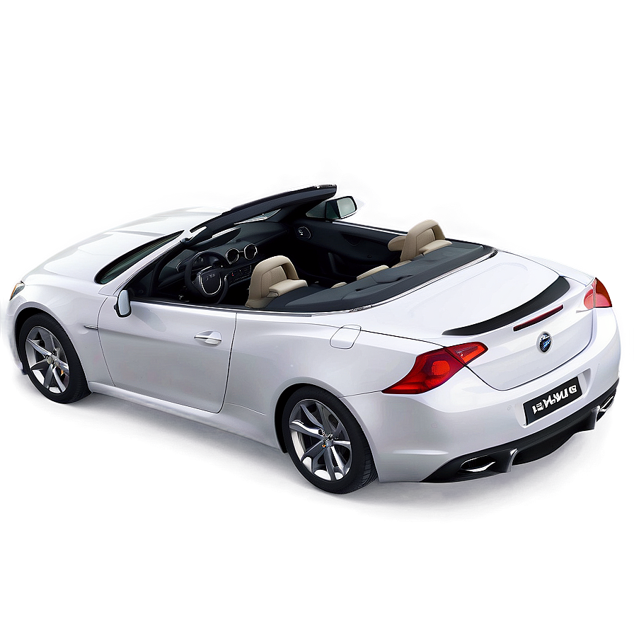 Convertible Car Rear Png Bav