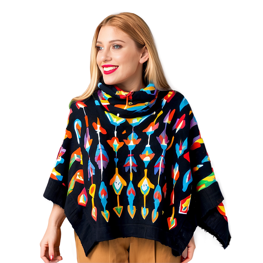 Convertible Poncho Design Png Mai39