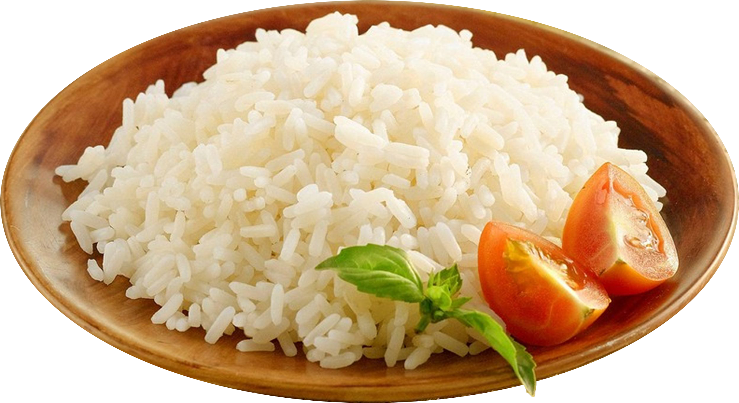 Cooked White Ricewith Tomatoand Basil