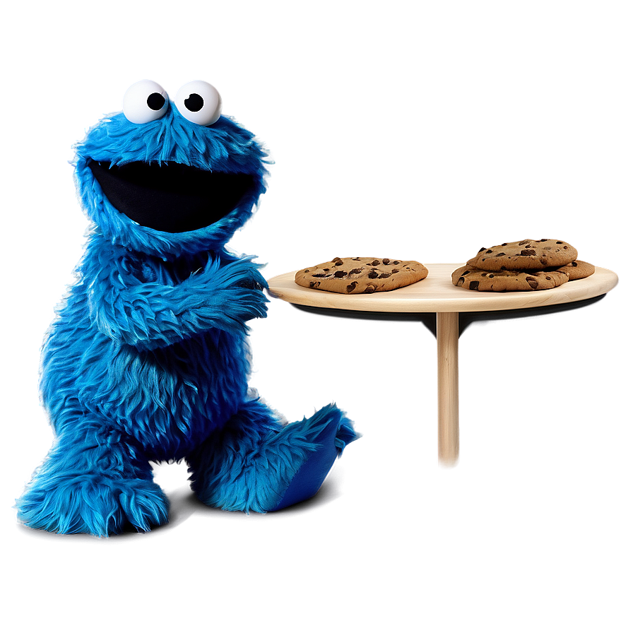 Cookie Monster Cutout Png Ban