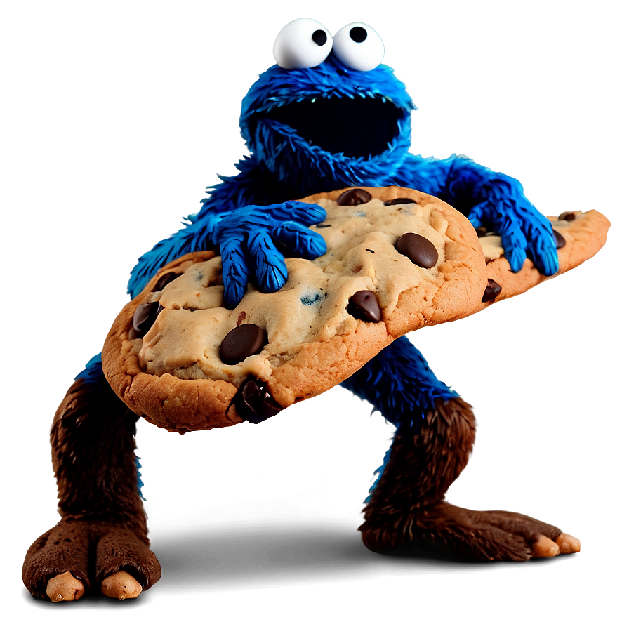 Cookie Monster Pose Png 05212024