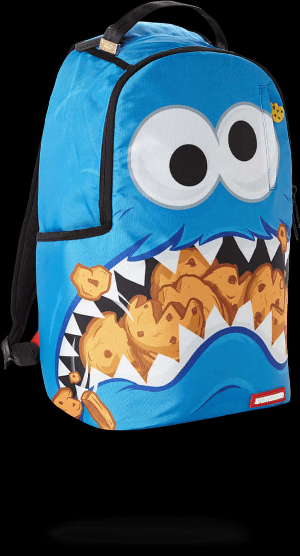 Cookie Monster Themed Backpack