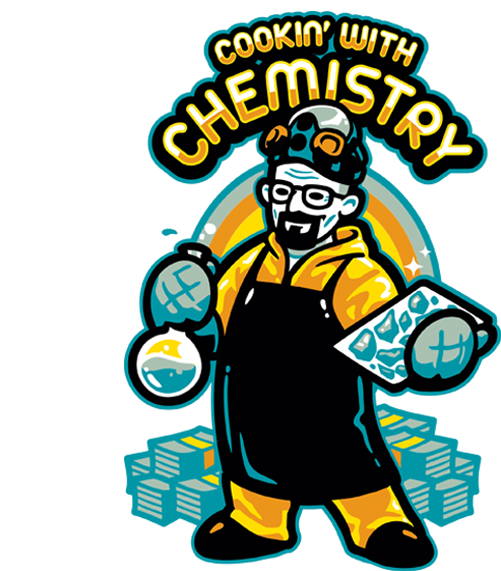 Cookin With Chemistry Cartoon Character