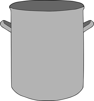 Cooking Pot Vector Illustration