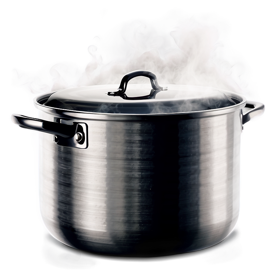 Cooking Pot With Steam Png 05242024