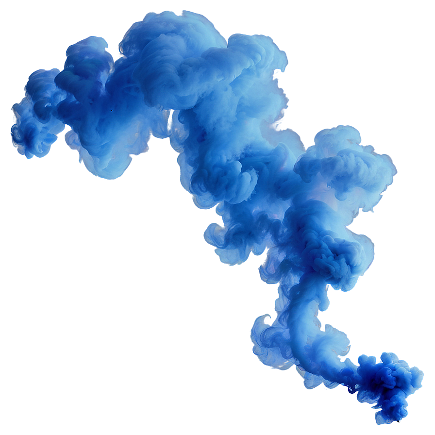 Cool Blue Smoke Png Qar93