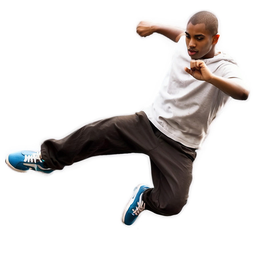 Cool Guy Doing Parkour Png 5