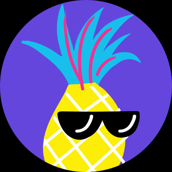 Cool Pineapple Graphic