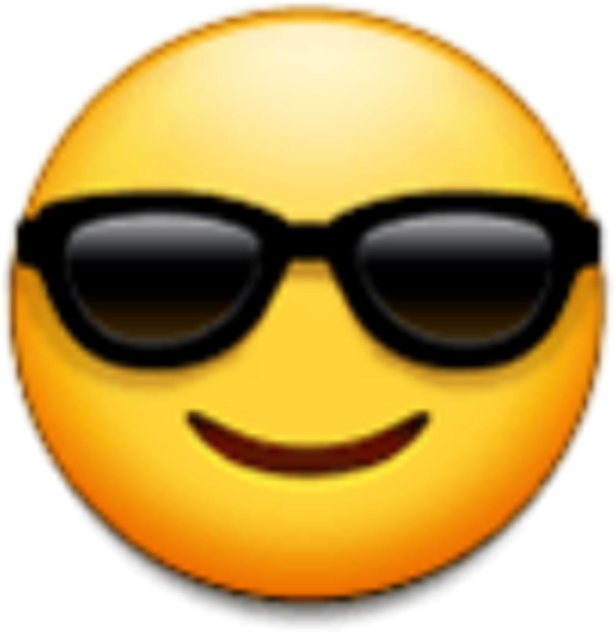 Cool Smiling Emojiwith Sunglasses