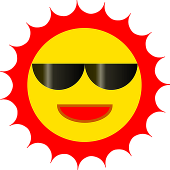 Cool Summer Sun Emoji