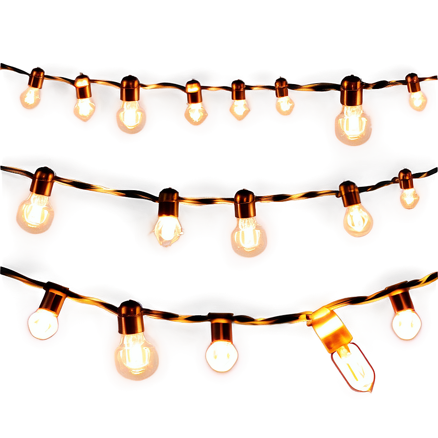 Copper Wire String Lights Png Jxt