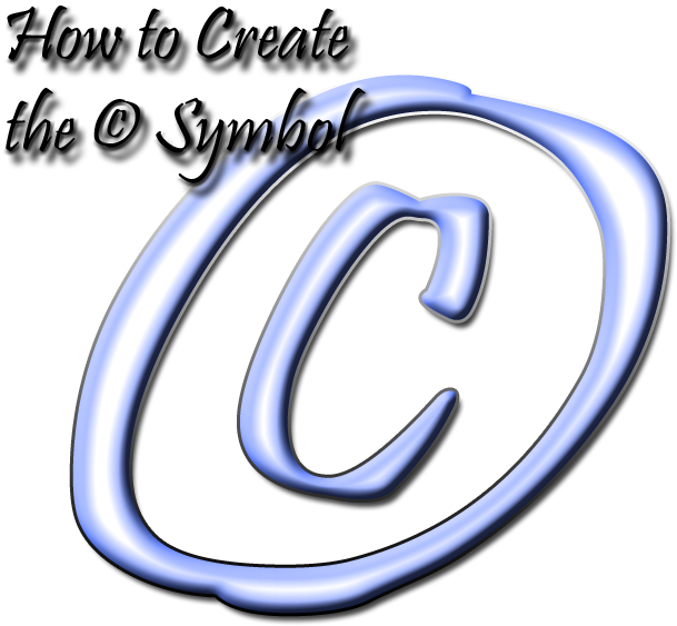 Copyright Symbol Creation Guide