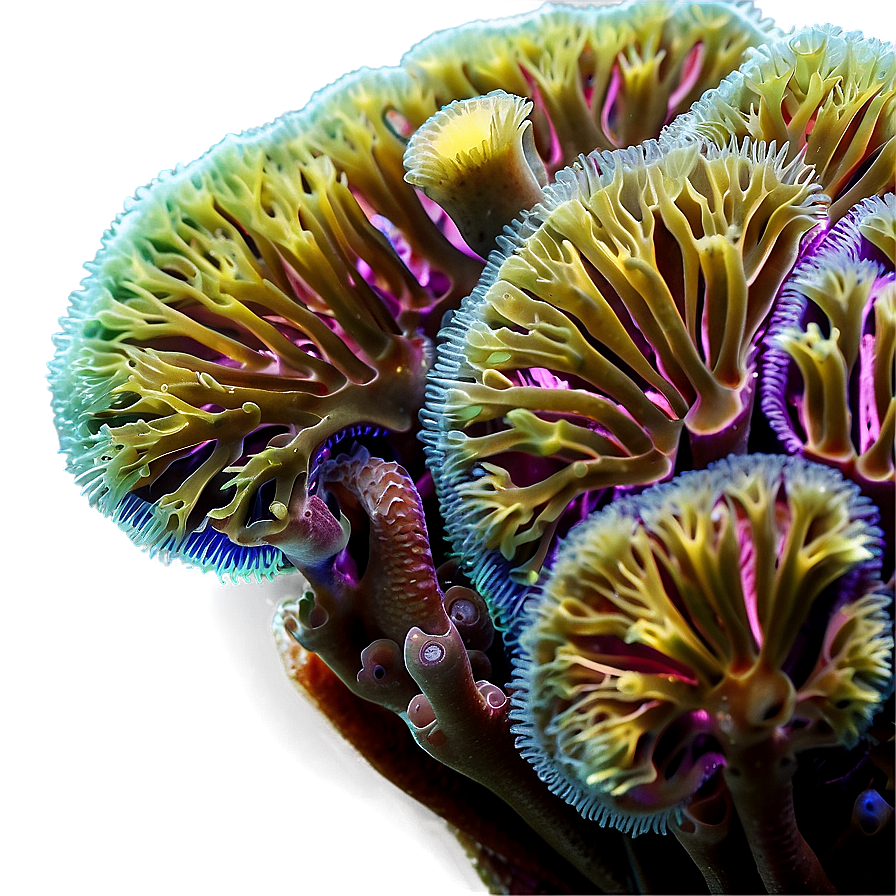 Coral Polyps Magnified Png Ndy