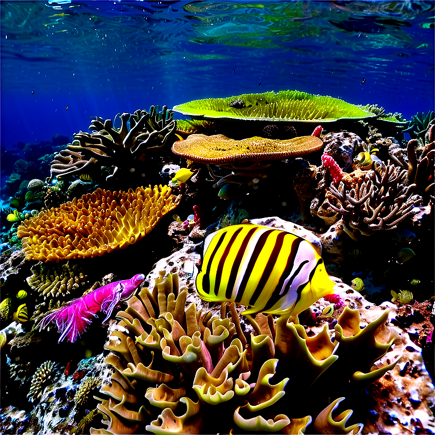 Coral Reef Conservation Png Shm27