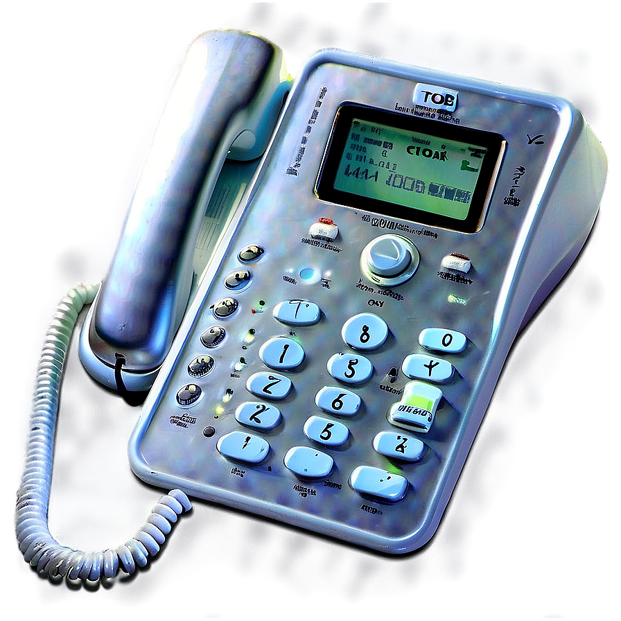 Corded Landline Phone Png Myn32