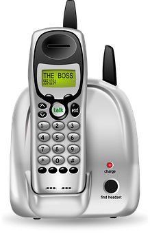 Cordless Phone The Boss Caller I D