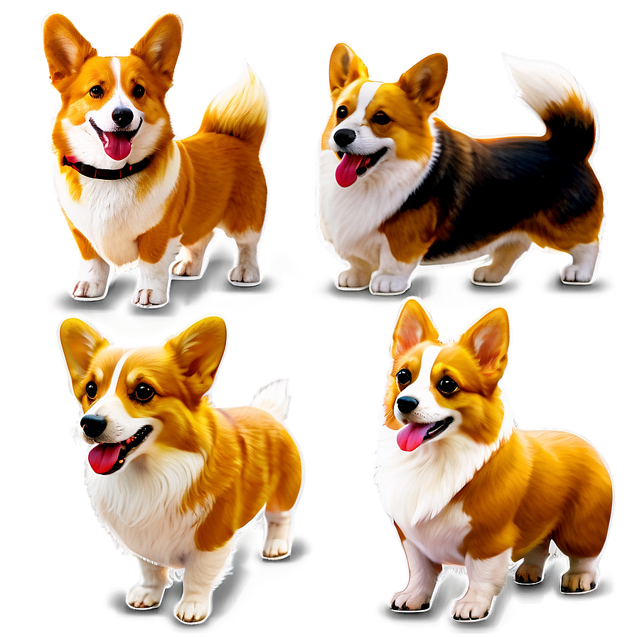 Corgi Family Png 05212024