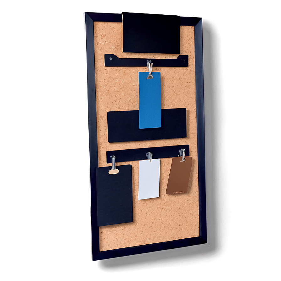 Cork Board Wall Organizer Png 06202024