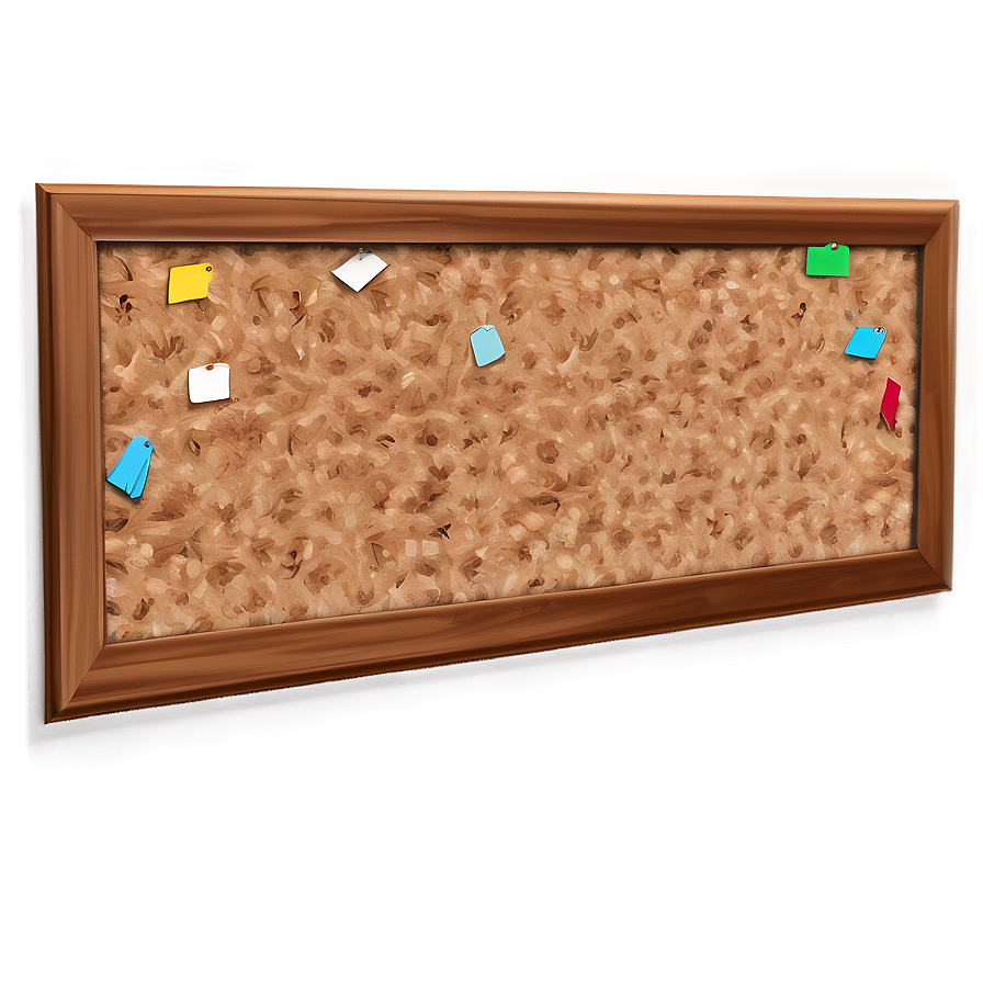 Corkboard With Messages Png 34