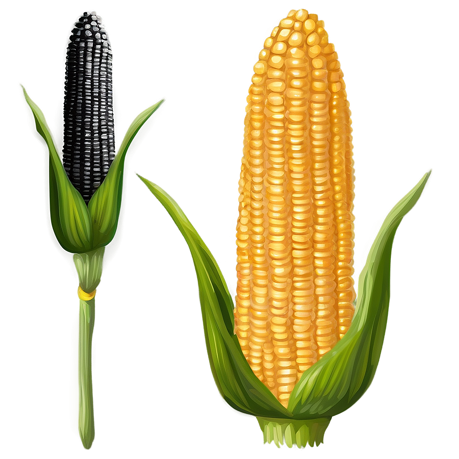 Corn Drawing Png Psv