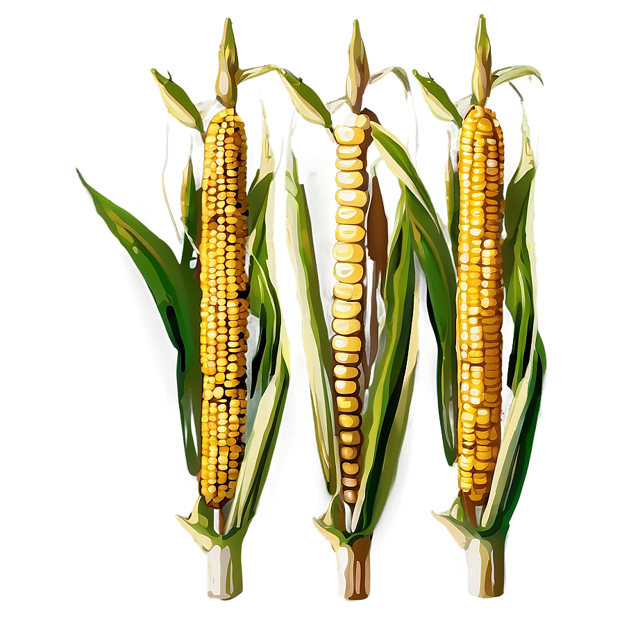 Corn Stalk In Field Png 06122024