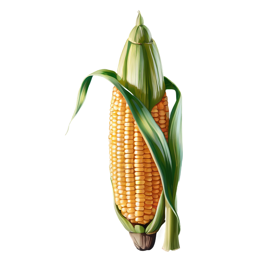 Corn Stalk With Husk Png Olu