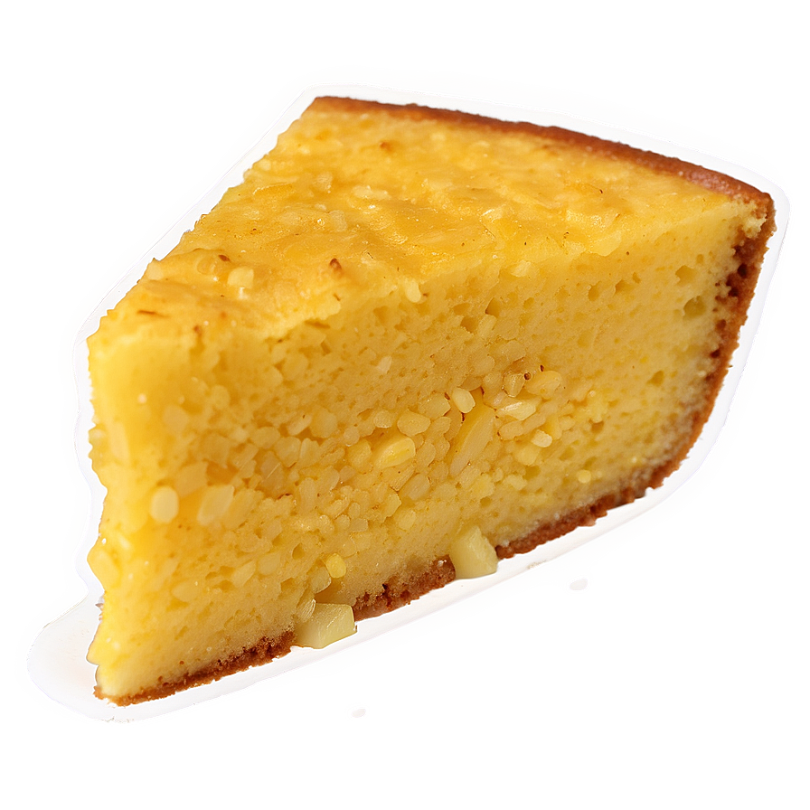 Cornbread Slice Png Caf24