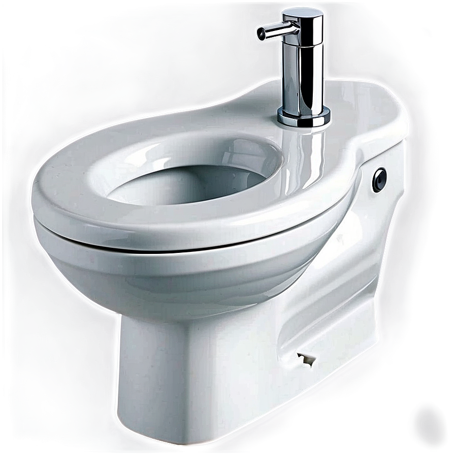 Corner Fitted Toilet Png 05042024