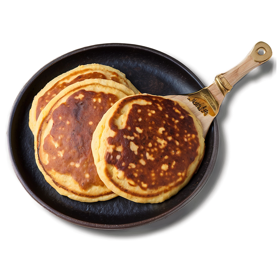 Cornmeal Pancakes Png Apw