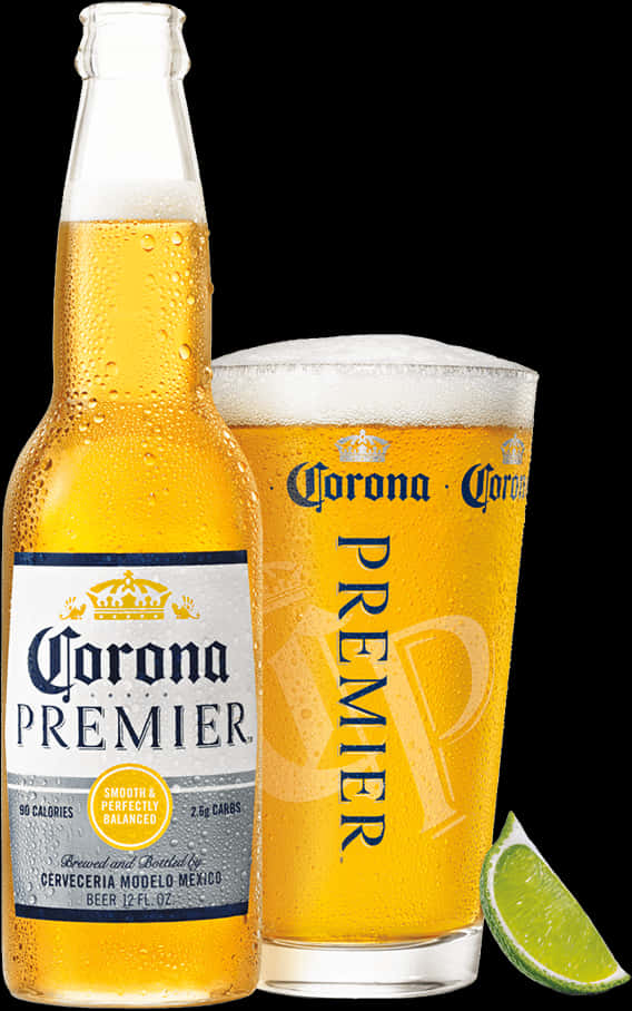 Corona Premier Beerand Glass