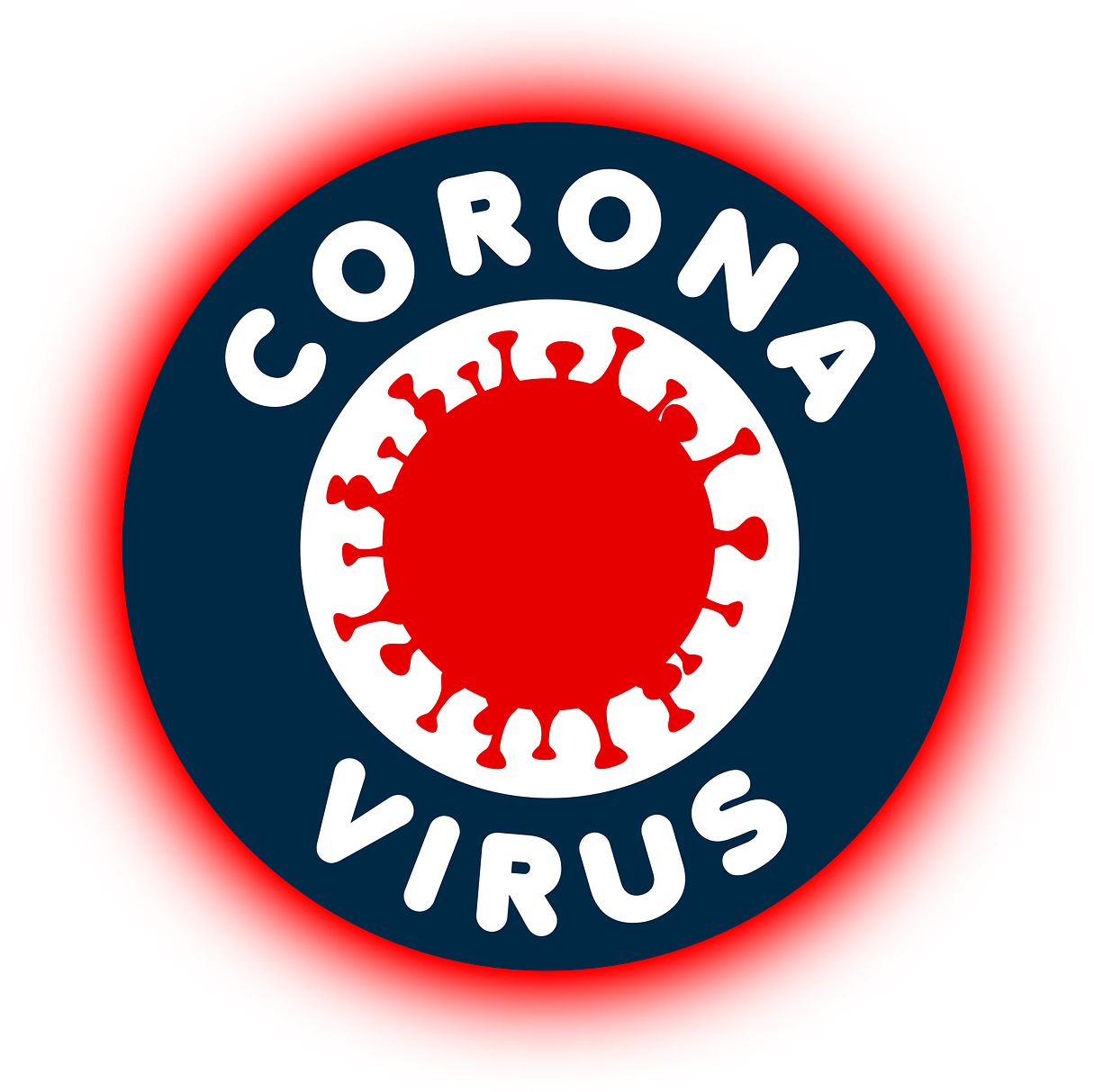 Coronavirus Alert Symbol