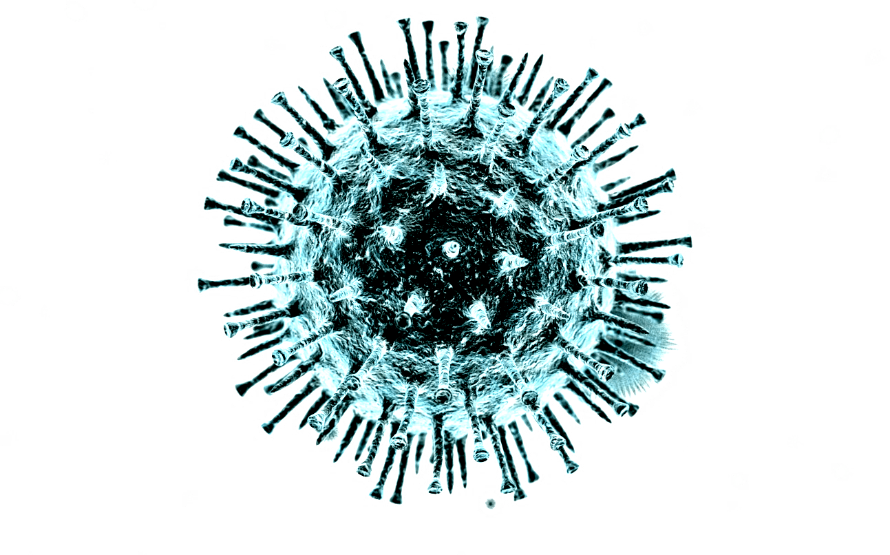 Coronavirus Particle Illustration