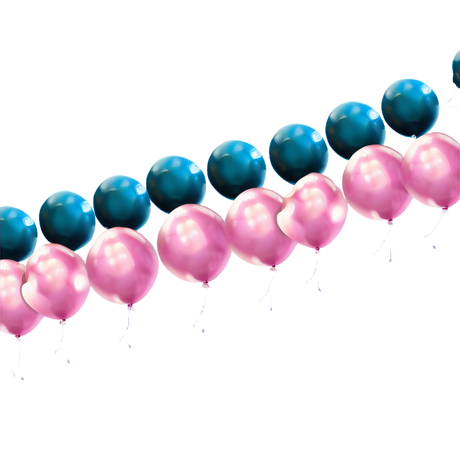 Corporate Event Balloon Garland Png 06282024