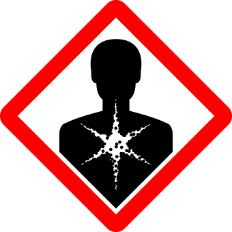 Corrosive Substance Hazard Sign