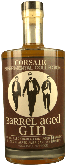 Corsair Barrel Aged Gin Bottle