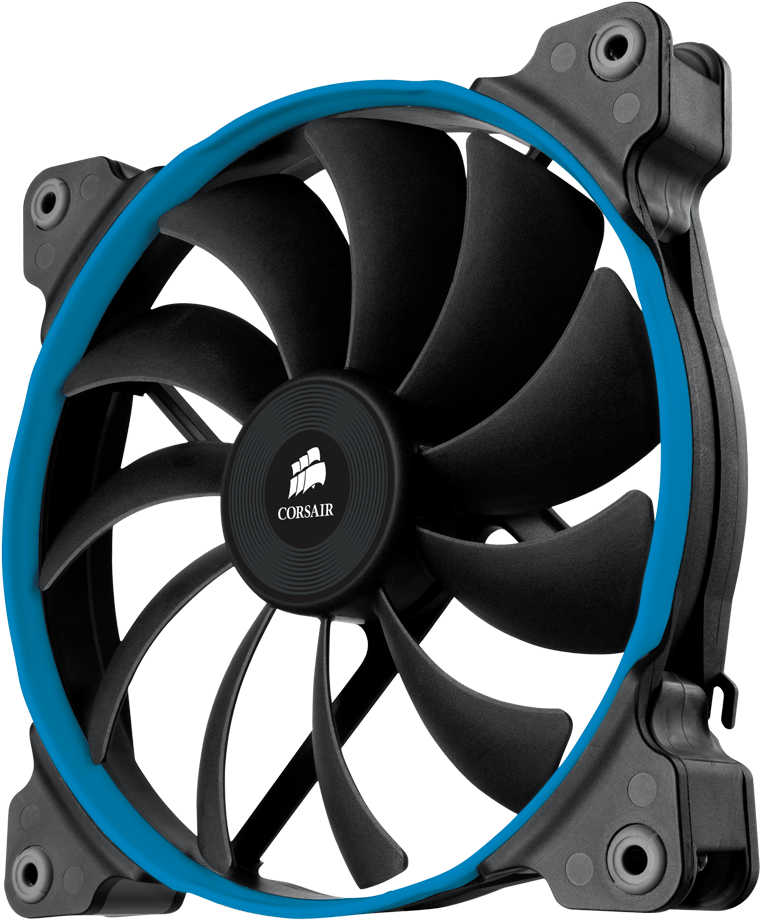 Corsair Computer Fan Blackand Blue