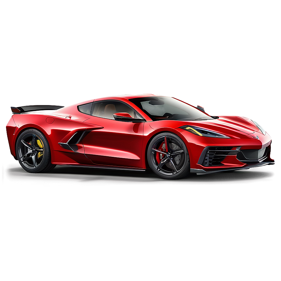 Corvette C8 Aerodynamic Shape Png 06252024