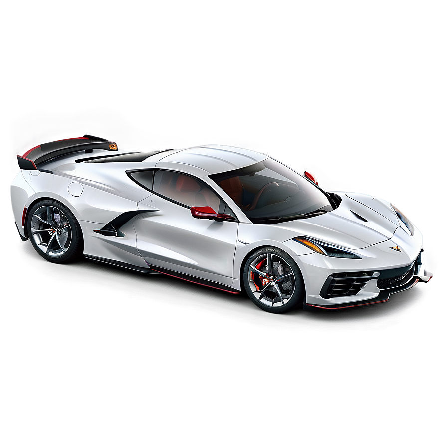 Corvette C8 Aerodynamic Shape Png Kdb