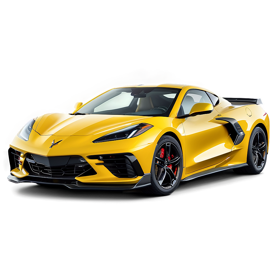 Corvette C8 In Action Png Kvg78