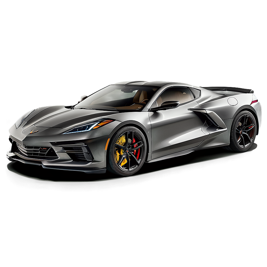 Corvette C8 In Action Png Qta50