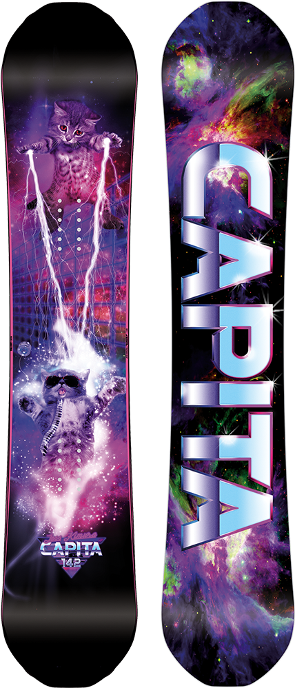 Cosmic Cat Snowboard Design C A Pi T A