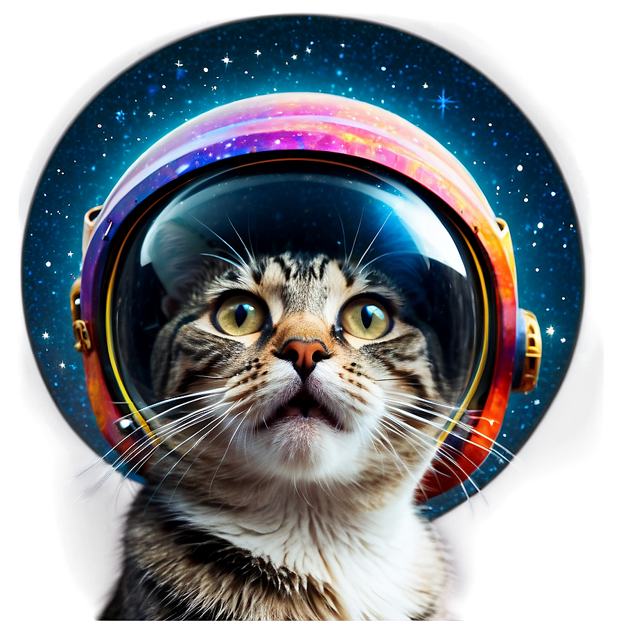 Cosmic Explorer Cat Png 56